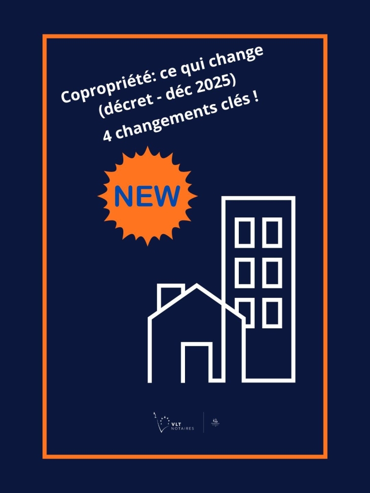 Copropriété : ce qui change avec le décret de décembre 2025